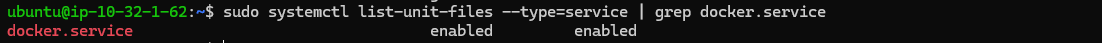 docker service